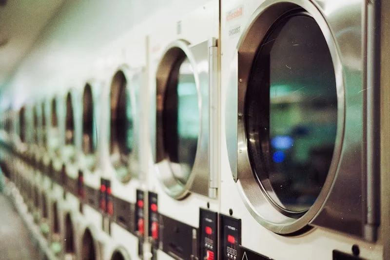 Commercial laundry machines